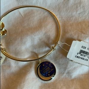Alex and ani to the moon bracelet